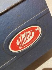 Vintage Malco blue toolbox 18” long with tray Minneapolis, Minnesota picture
