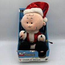 Peanuts Gemmy Industries Charlie Brown Christmas Singing Plush Tested picture