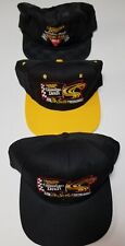 MGD DON THE SNAKE PRODHUMME Racing LOT OF 3 Snapback Hats Black Yellow NOS  picture