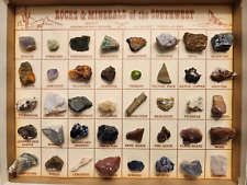 *VINTAGE* Arizona Lapidary 40ct Rocks & Minerals of the Southwest Collection picture