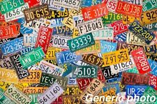 COLLECTABLE License Plates VINTAGE picture