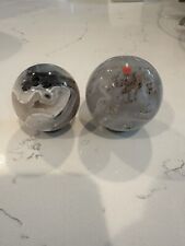 Pair Of Agate Spheres  picture