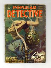 Popular Detective Pulp Sep 1947 Vol. 33 #2 GD picture