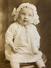 1913 RPPC - BABY EDITH GRUNDY antique real photograph postcard SAN FRANCISCO, CA picture